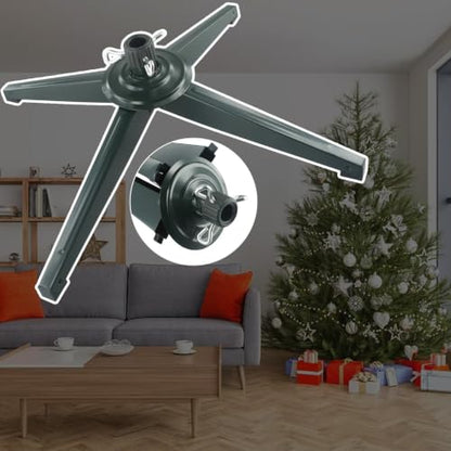 Rotating Christmas Tree Stand for Artificial Trees Up to 6.56ft - Electric Swivel Base