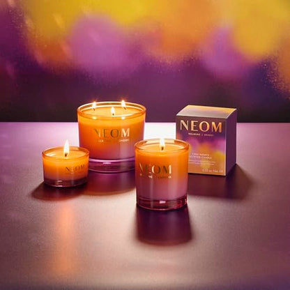NEOM Cosy Nights 1 Wick Candle - Sandalwood, Frankincense & Nutmeg, Natural Fragrance