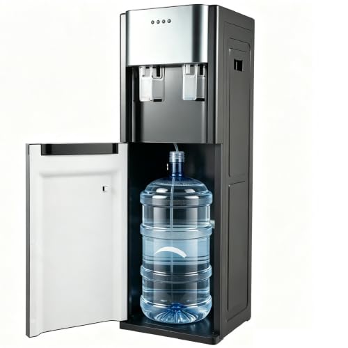 Bottom Loading Water Cooler Dispenser for 5 Gallon Bottles, Stainless Steel