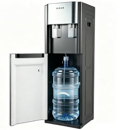 Bottom Loading Water Cooler Dispenser for 5 Gallon Bottles, Stainless Steel