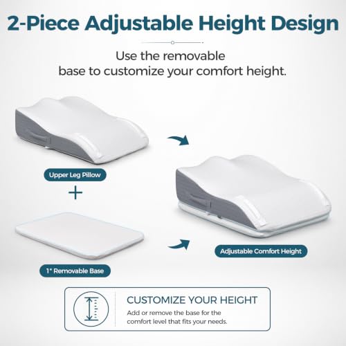 Adjustable Leg Wedge Pillow for Post-Surgery Recovery Support