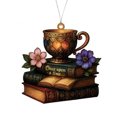 Book Lovers Gifts for Women 2026 - Christmas Book Ornament - Bookish Gifts - Book 2