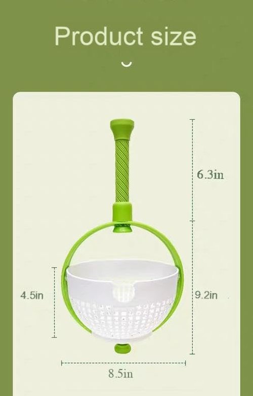 Best Rated colander Salad Spinner Salad Spinner Kitchen Colander for Washing Vegetables and Fruits Efficient Salad Drying Tool with Strainer Basket for Healthy Eating and Meal Preparation