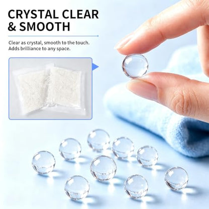 10,000 Clear Water Gel Beads for Vase Fillers & Decorations
