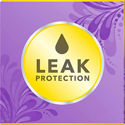 Glad ForceFlex Tall Kitchen Trash Bags, 13 Gallon, Gain Lavender, 40 Count (Package May Vary)