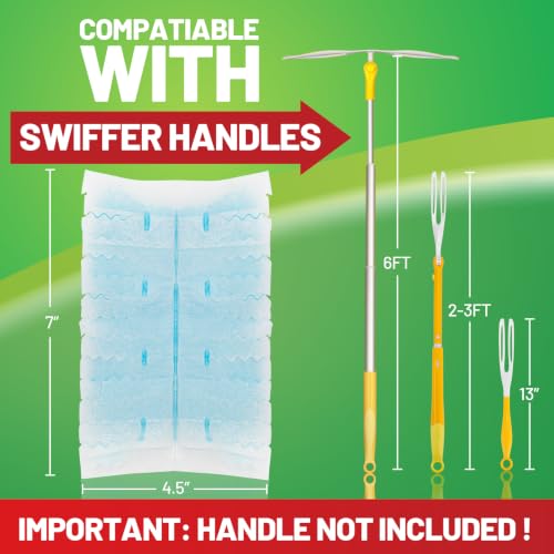 Lavender Duster Refills Compatible with Swiffer, 20 Pack