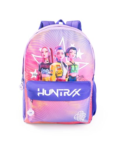 Pink K-Pop Girl Cartoon Backpack for Kids - School & Daypack