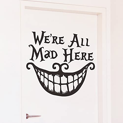 Halloween Smiling Face Wall Decals Sticker Decor - 2 Sheets