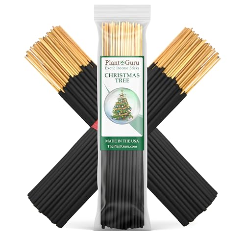 Christmas Tree Incense Sticks - Natural Balsam Fir Scent - 7 Inch Bulk Pack