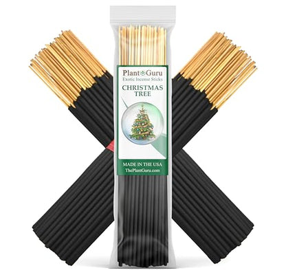 Christmas Tree Incense Sticks - Natural Balsam Fir Scent - 7 Inch Bulk Pack