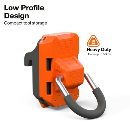 MODbox Wall D-Rings - 2-Pack Heavy-Duty Tie-Down Anchors for Garage & Trailer