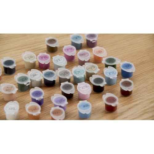 Ravensburger CreArt Good Vibes Paint by Numbers Kit for Adults - Painting Arts and Crafts for Ages 12 and Up