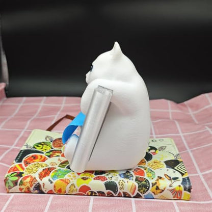 Cat Sticky Note Holder Dispenser - White, Black, Blue, Pink & More Variations