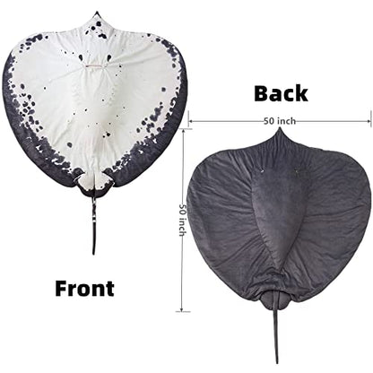 Manta Ray Plush Blanket - Stuffed Animal Throw & Home Decor