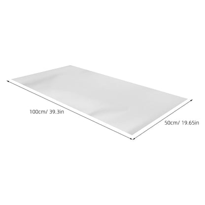 Kids Sensory Mirror Peel & Stick Wall Decor - 39x19 in Carnival Themed Distortion Mirror