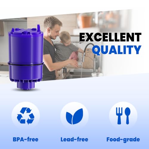 Faucet Water Filter Replacement Cartridge for PUR Systems - 1 Pack - Compatible Models RF-9999, RF3375, FM-2500V, FM-2000B