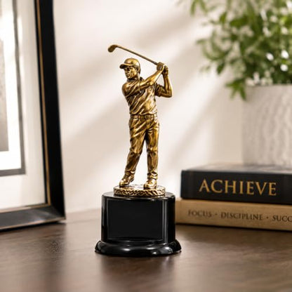 Small Black Gloss Display Pedestal Stand for Trophies Figurines Crafts