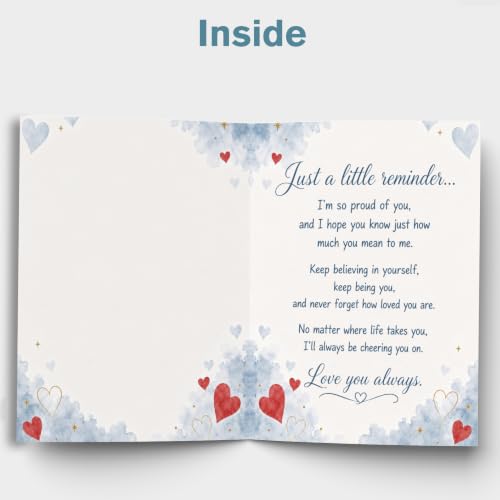 Birthday Card for Son - Happy Birthday Gift from Mom and Dad C Style