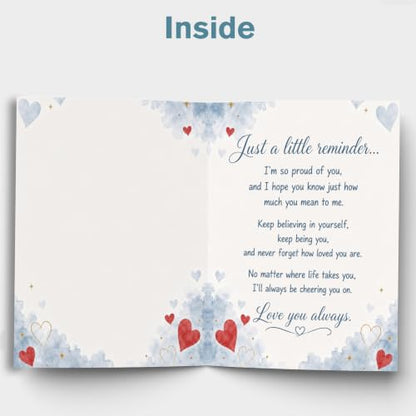 Birthday Card for Son - Happy Birthday Gift from Mom and Dad C Style