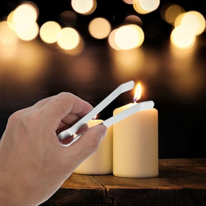 Stainless Steel Candle Extinguishing Clips Set - 5 Pcs for Tealights