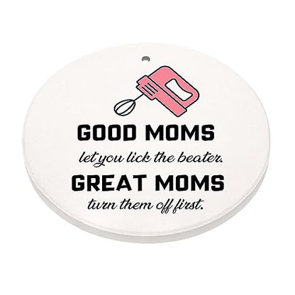 Christmas Ornament - Good Moms Let You Lick The Beaters Mixer Holiday Decor - Variation of Mixer