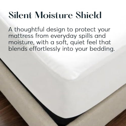 Sutera RestoreGuard Waterproof Mattress Protector - King Size, White