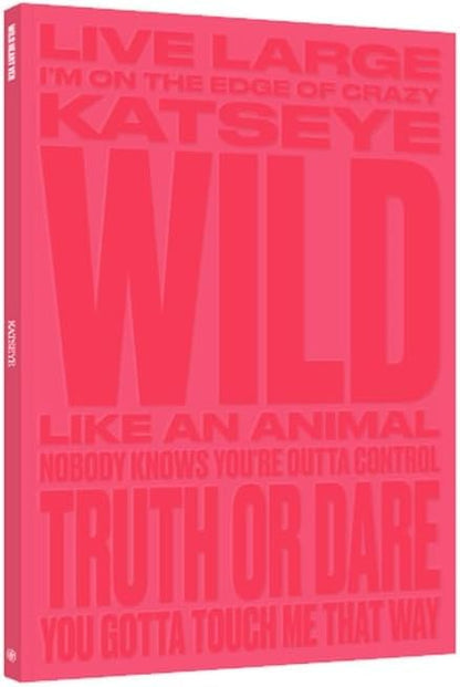K-POP Album Photobook Set Wild World & Wild Heart Ver with Photobooks, Photocards, CD-Rs, Stickers, and Keyring