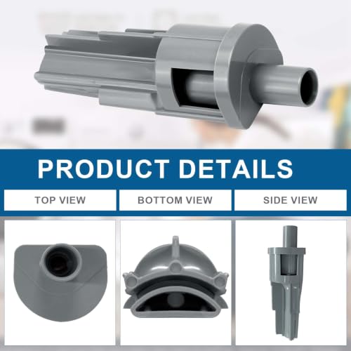 Water Softener Air Gap Fitting for 1-1/2" & 2" Standpipes - Corrosion-Resistant