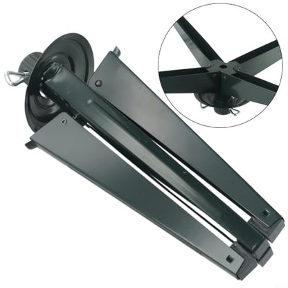Rotating Christmas Tree Stand for Artificial Trees Up to 6.56ft - Electric Swivel Base