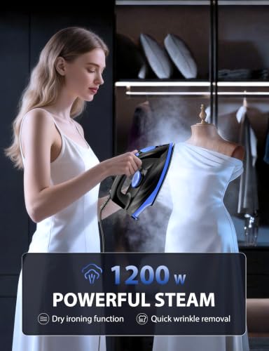 Sundu 1200W Steam Iron with Ceramic Soleplate - Indigo Variation