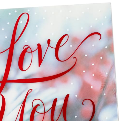 Romantic Christmas Card for Husband, Wife, Partner - I Love You Everyday