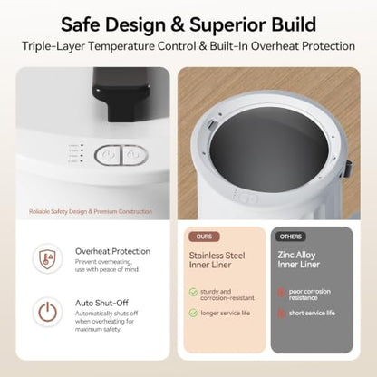 Large Bathroom Towel Warmer 20L with Auto Shut Off and Fast Heating