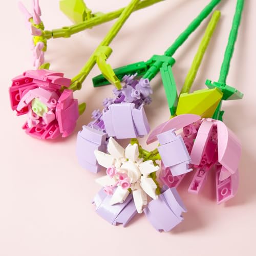 24-Pack Flower Advent Calendar for Christmas Decoration & Gift Set