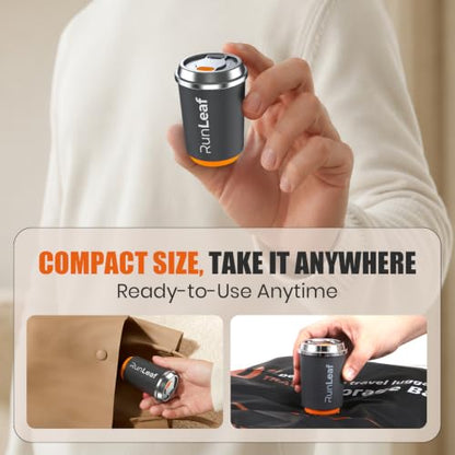 Rechargeable Vacuum Storage Bags 10-Pack Set with Portable Pump for Travel & Home