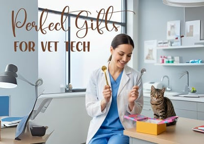 Dog Paw Shape Stainless Steel Spoons for Vet Tech Appreciation Gifts