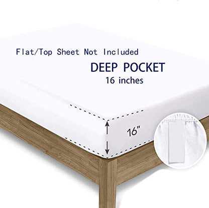 Red Black Zebra Print Twin Fitted Sheet with Pillowcase - Deep 16-Inch Pockets
