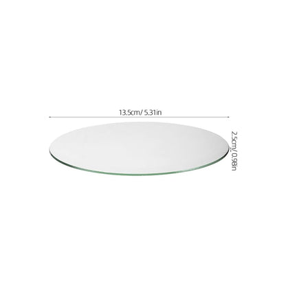 Replacement Glass Dome for Wall Clock - 13.5 cm Premium Convex Cover