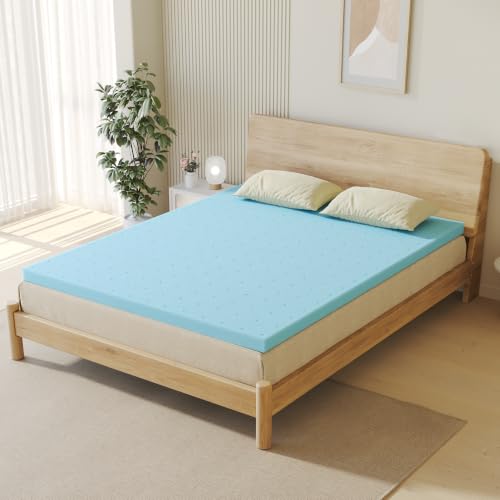 Memory Foam Mattress Topper Twin - 3 Inch Support & Comfort