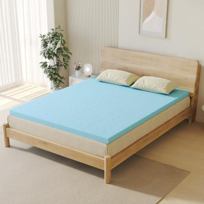 Memory Foam Mattress Topper Twin - 3 Inch Support & Comfort