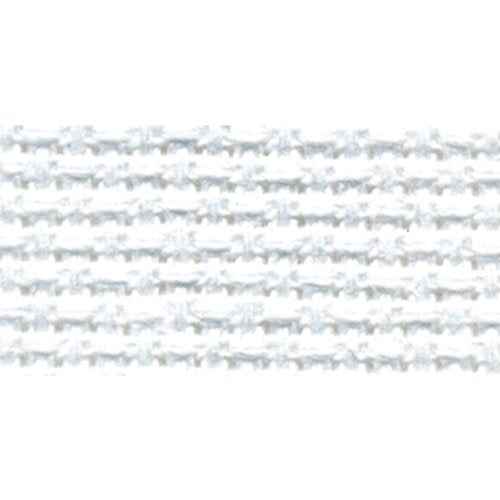 DMC TC8436-6750 Silver Label Aida Cloth with Soft Tube, White, 15 by 18-Inch