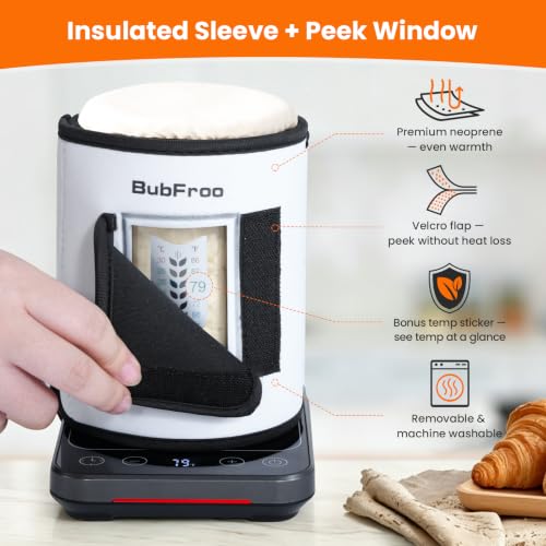 Sourdough Starter Warmer with Digital Thermostat and View Window