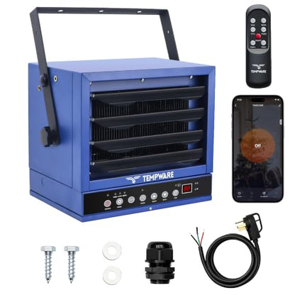 5000W WIFI App Control Electric Garage Heater with Power Cord - 240V