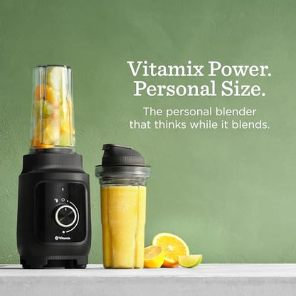 Vitamix Nano Personal Blender with SmoothiePilot Technology - Black - Compact & Powerful