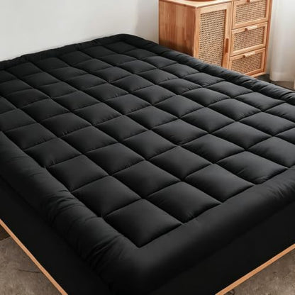 King Mattress Pad Cover with Deep 18-Inch Pocket Cooling Breathable Topper