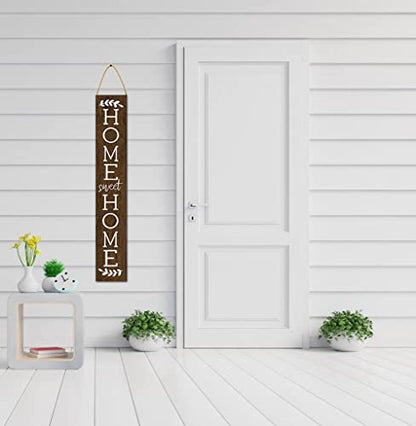 Hanukkah Wooden Sign Wall Hanging Farmhouse Porch Decor 4x16 Inch