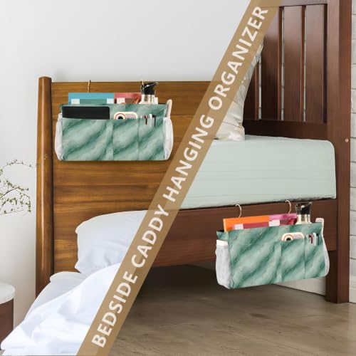 Bedside Storage Organizer Caddy Hanging Bed Rail Bag for Bedroom Dorm Hospital