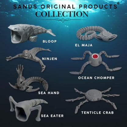 Deep Ocean Mythological Creature Figurine for Collectibles & Dioramas