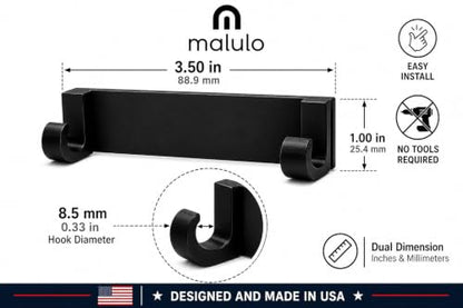 Mirador-Compatible Pergola String Light Clips - Black, 15 Pack - No-Drill, No Adhesive
