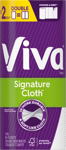 Viva Signature Cloth, Choose-A-Sheet - 6 Big Rolls = 9 Regular Rolls (78 Sheets Per Roll)