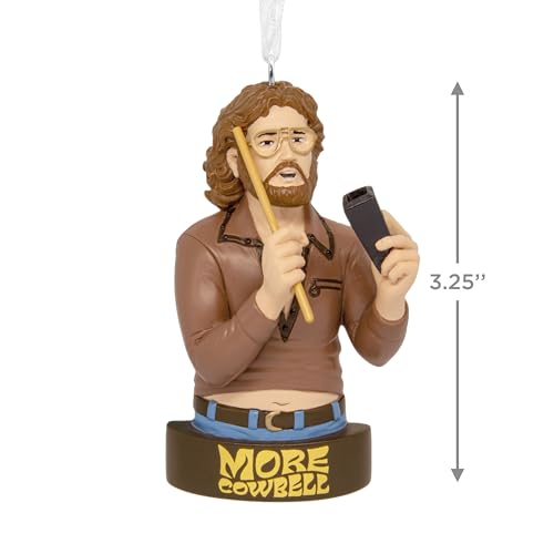 Saturday Night Live Christmas Ornament - More Cowbell SNL 50th Anniversary